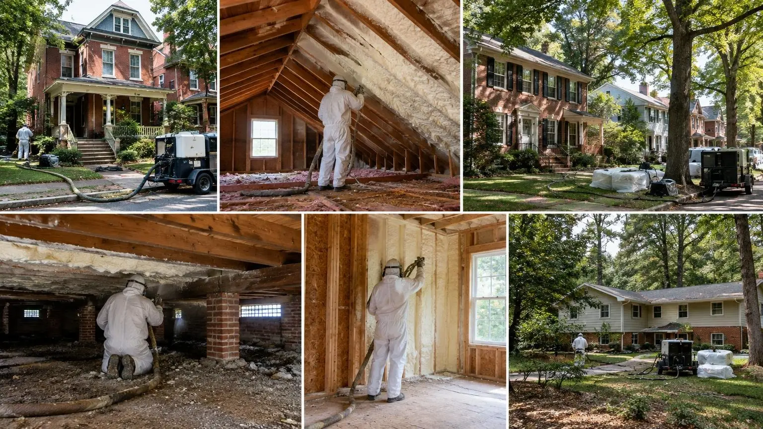 Spray Foam Insulation in Richmond, VA